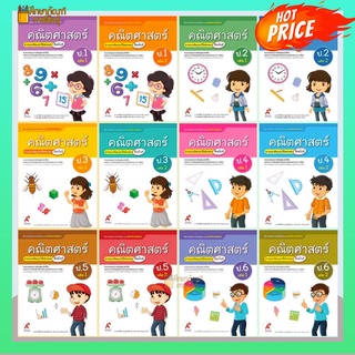 สื่อฯ แม่บทมาตรฐาน คณิตศาสตร์ ป.1-ป.6 (อจท) รวมเนื้อหาหนังสื…