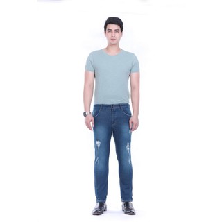 TBY JEANS  กางเกงยีนส์ผู้ชายทรงขากระบอก ผ้ายีนส์ญี่ปุ่น  รุ่น TY1119