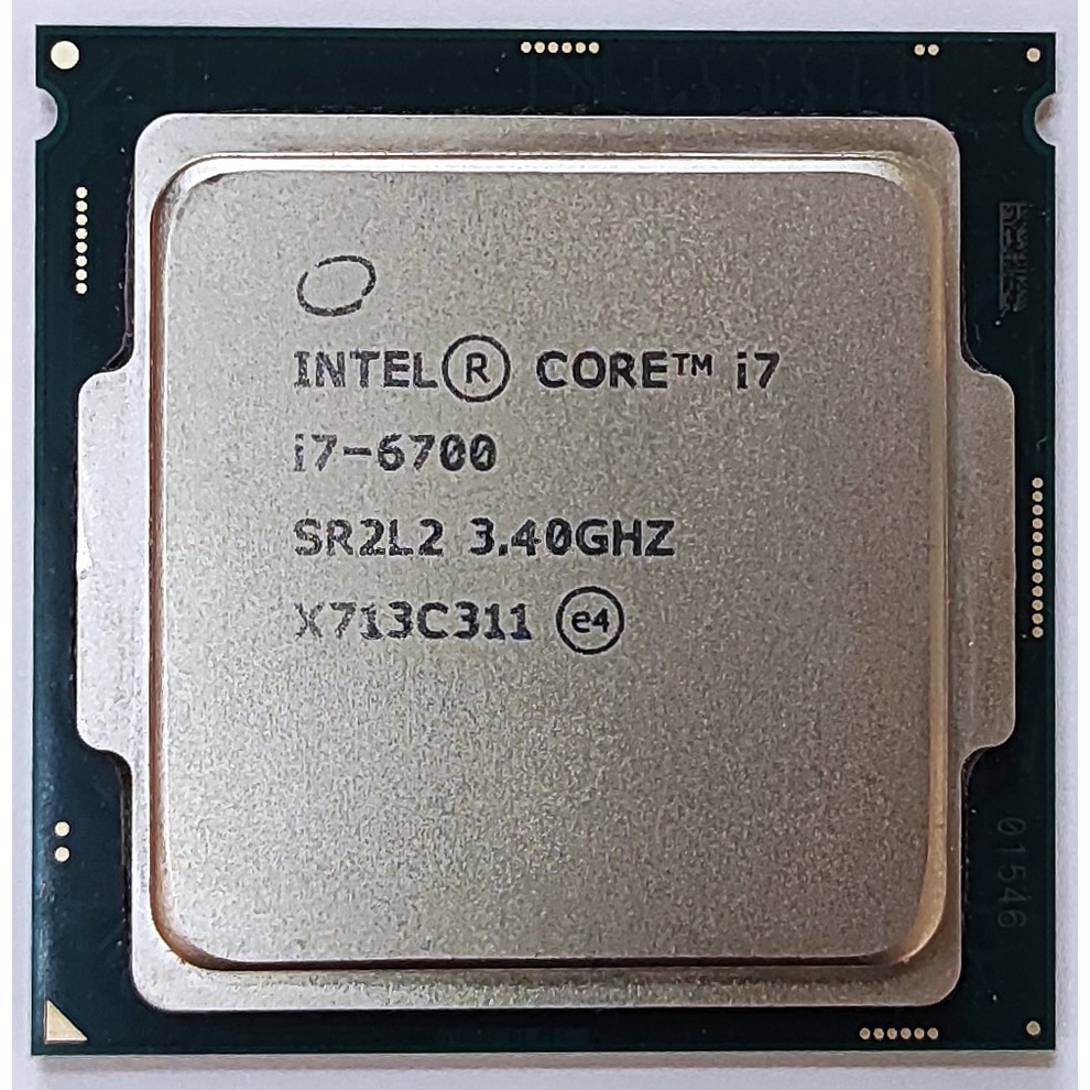 CPU Core i7-6700 3.4GHz