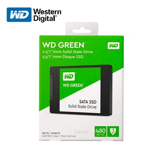 480GB SSD (เอสเอสดี) WD GREEN SATA III 2.5