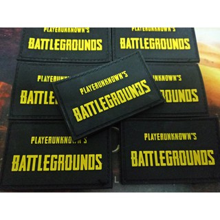 ป้ายติดกระเป๋า LOGO PUBG 🔥พร้อมส่ง🔥