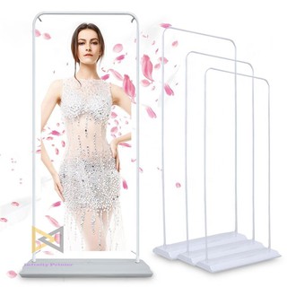 ขาตั้งป้าย รูปแบบประตู ,ขนาด 80 X 180 ซ.ม. 80 X 180cm Door Shape Banner Stand for Display (ฐานเหล็ก)