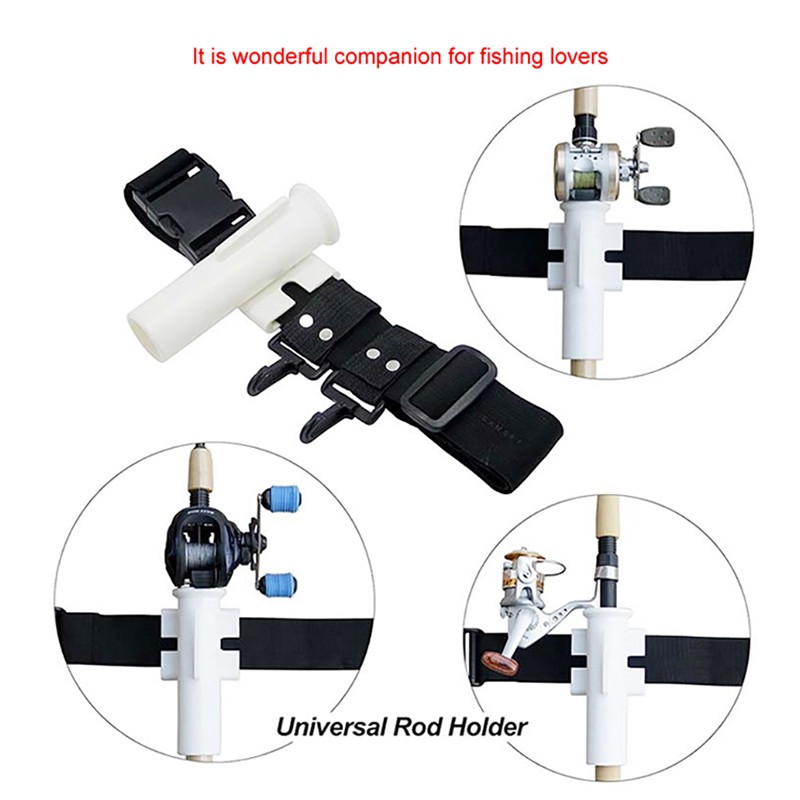 Fishing Tackle Waist Gimbal Fishing Belt Rod Holder Adjustable Stand Up ...