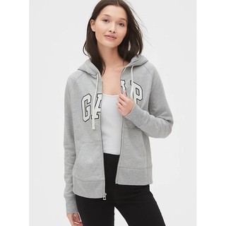 Gap Women Raglan arch logo zip hoodie(รบกวนเช็ค size ก่อนกดสั่งนะครับ)