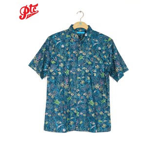 เสื้อฮาวาย TORI RICHARD - STIPPLING SEA - SAPPHIRE