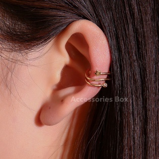 Earcuff ต่างหูหนีบ ต่างหูแบบเกี่ยว ต่างหูคลิป