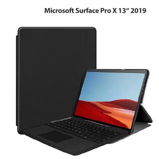 เคสผ้าหนังสําหรับ microsoft surface pro x 2019 ultra thin pro x 13 นิ้ว 2019