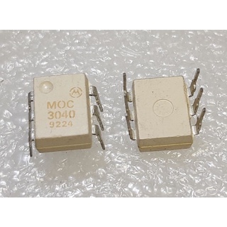 Motolora MOC3040 Triac Opto Isolator  DIP-6 Pin MOC 3040