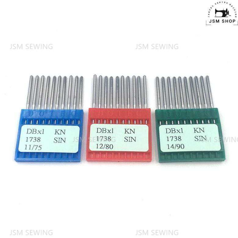 เข็มจักรเย็บผ้าDOTEC /DB*1(เบอร์9-เบอร์23)เข็มนก​ แผงละมี10เล่ม *ราคาต่อแผง*