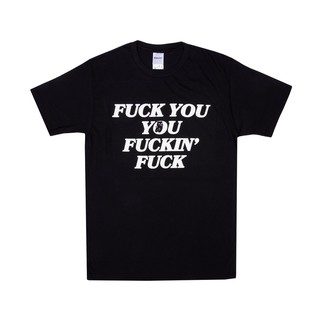 RIPNDIP เสื้อยืดคอกลมสีดำ รุ่น  รุ่น F**KING F**K TEE  - (ร้าน SEEK)