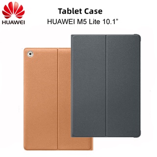 เคสแท็บเล็ตหนัง แบบพับได้ พร้อมขาตั้ง สําหรับ HUAWEI Mediapad M5 lite 10.1 T5 10.1 M5 lite