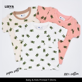 Leeya เสื้อยืดเด็ก (ลายกระต่าย) เสื้อยืดเด็กชาย เสื้อผ้าเด็ก ชุดเด็ก เสื้อยืด Baby &amp; Kids Tshirt