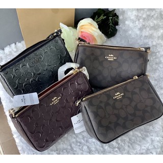 ✅coach แท้💯พอช รุ่นหายากค่ะ TOP HANDLE POUCH