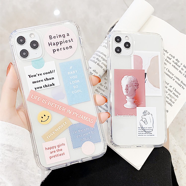 POPPA ส่งจากไทย สินค้า 1 บาท ใช้กับ เคสไอโฟน11 13 14plus 15 pro max XR 12 13pro เคสเกาหลี 6P 7P 8P พสัส X 14plus#892