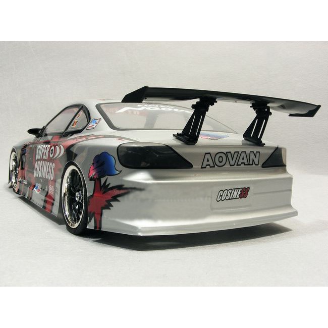 1/10 RC รถ Nissan S15 1/10 PVC พ่นฟรีถ้วยไฟท้าย Wing Drift King hsp mst 3R D5S - รูปที่ 2