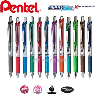 Pentel Energel ปากกาเจลสี ปากกาญี่ปุ่น หมึกสี ขนาด 0.5mm