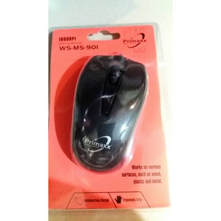 Primaxx เมาส์ แบบสาย USB Optical Mouse รุ่น WS-MS-901