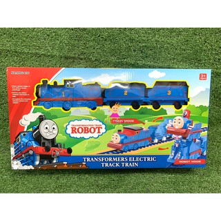 mega toys รถไฟโทมัส พร้อมราง ใส่ถ่าน