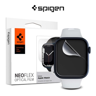 Spigen ฟิล์มกันรอยหน้าจอ สําหรับ Apple Watch Series 8 SE 2 7 SE 6 5 4 (41 มม. 40 มม.) 3 ชิ้น