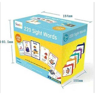 🤓sight words 220 ใบ  จัดมาให้ชุดใหญ่ ฝึกกันยาวๆ บ้านไหนสอนภาษาอังกฤษน้อง ชุดนี้คุ้มมากค่ะ