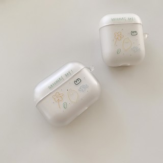 [พร้อมส่ง] second morning • — Greenery AirPods Case