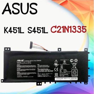 BATTERY ORIGINAL ASUS แบตเตอรี่ เอซุส ASUS K451L S451L C21N1335 แท้