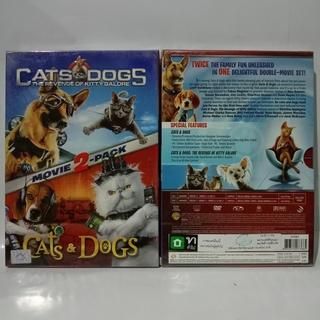 Media Play Cats &amp; Dogs 1&amp;2 (ปกอ่อน+Slipcase)/ แคทส์ แอนด์ ด็อกส์ สงครามพยัคฆ์ร้ายขนปุย 1&amp;2 Box Set (DVD)