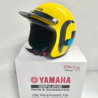 หมวกกันน็อคเต็มใบเปิดคางสีเหลือง  YAMAHA FAZZIO