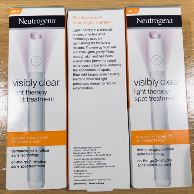 Neutrogena Visibly Clear Laser 🥰 รักษาสิว สิวแห้ง สิวหาย 🚩พร้อมส่ง ⚡