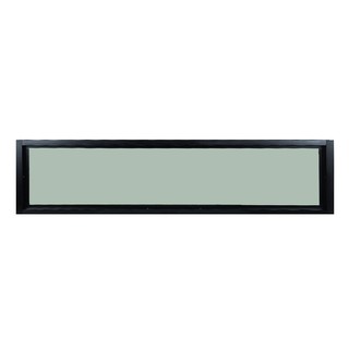 Aluminum light channel ALUMINUM FIXED WINDOW ONE STOP F8 180X40CM BLACK Window door accessories Door window ช่องแสงอลูมิ