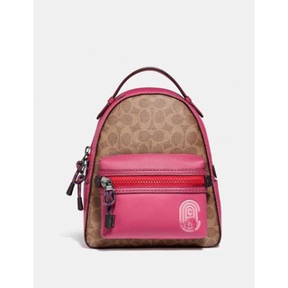 COACH 69522 Campus 23 Backpack In Signature Canvas With Patch