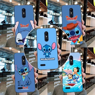 เคสโทรศัพท์ซิลิโคน TPU แบบนิ่ม พิมพ์ลาย Stitch สําหรับ LG K11 K10 2018 K11 Plus LM-X410FC X410FC