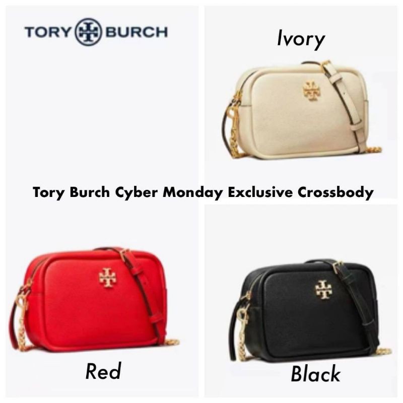 กระเป๋าสะพายข้างผู้หญิง 💕 Tory Burch Cyber Monday Exclusive Crossbody |  Shopee Thailand