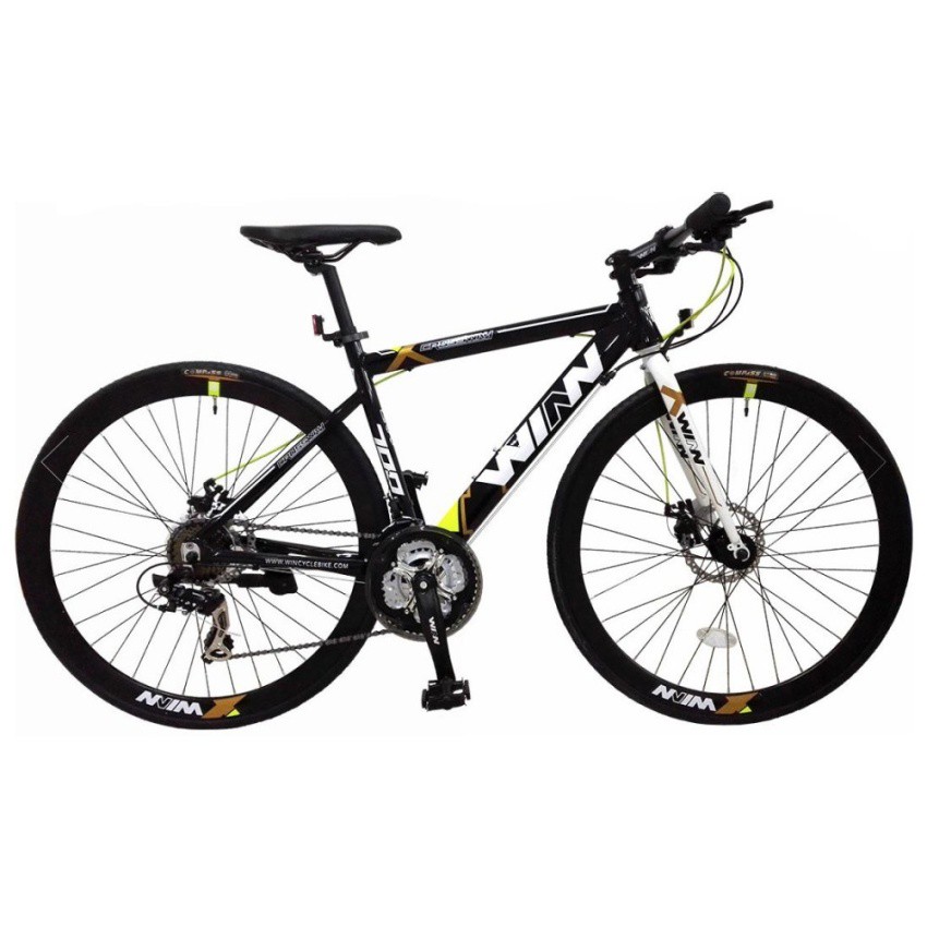 จักรยานไฮบริด Winn Crossway700 ปี 2016 (สีดำ)