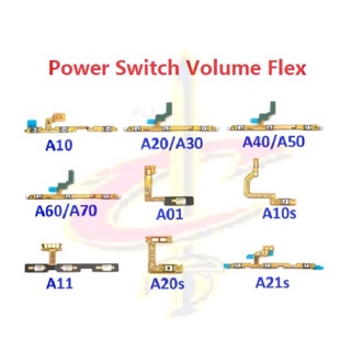 ปุ่มพาวเวอร์ แบบยืดหยุ่น สําหรับ Samsung galaxy A10 A20 A30 A40 A50 A60 A70 A01 A11 M11 A31 A51 A71 A10S A20S A21S A30S A50S A70S