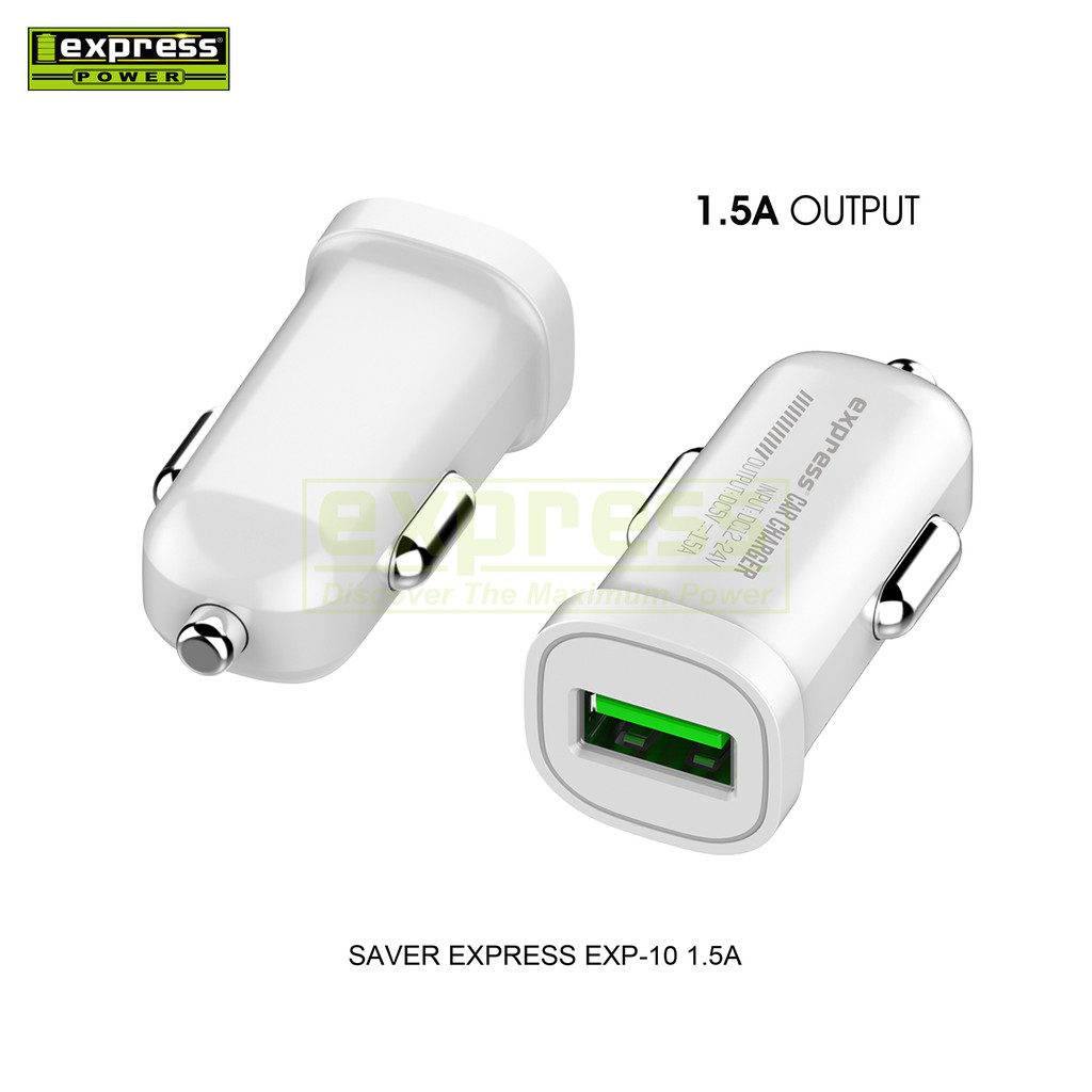 Saver express exp-10 1.5a Car Charger + สาย