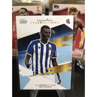 2021-22 Topps Real Sociedad Team Set Soccer Cards Signature Celebrations