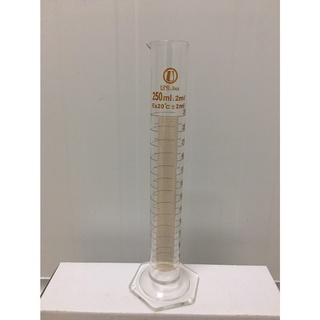 กระบอกตวง ฐานหกเหลี่ยม Class B  250 ml