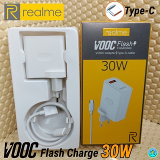 ที่ชาร์จ Realme 30W Type-C เรียวมี Super VOOC Fast Charge หัวชาร์จ สายชาร์จ ชาร์จเร็ว ชาร์จไว ชาร์จด่วน ของแท้