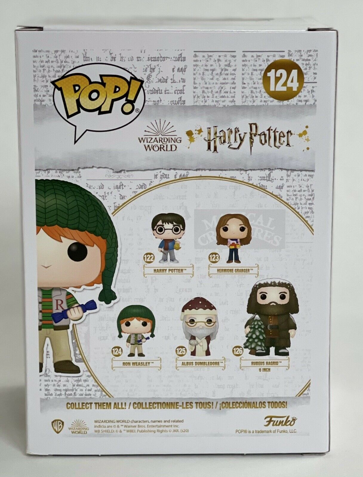 funko pop ron weasley 124
