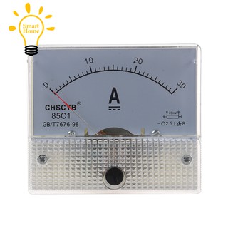 『★』85C1 Analog Current Panel Meter DC 30A AMP Ammeter