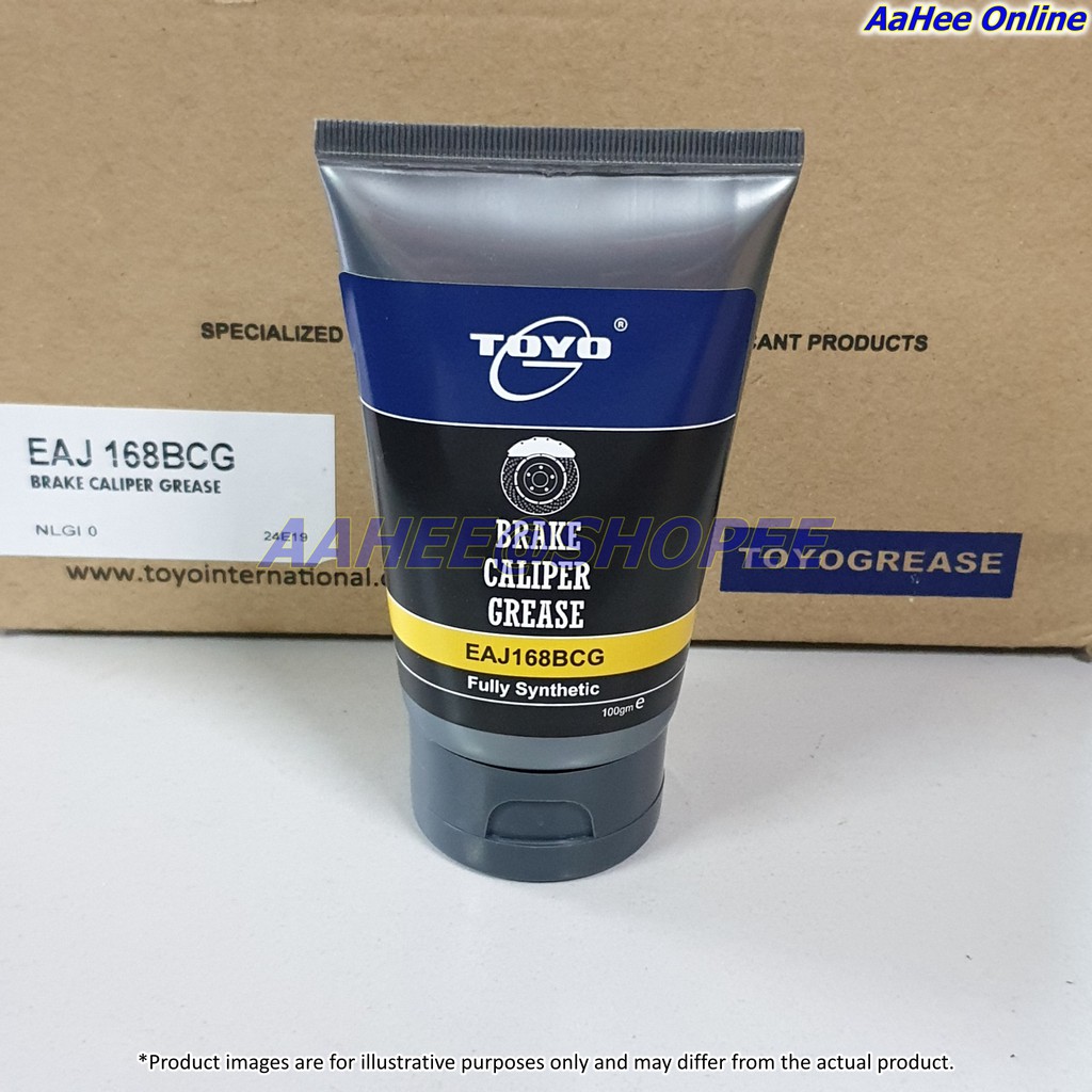 BRAKE CALIPER GREASE (จาระบียาง) TOYO EJ168BCG สังเคราะห์แท้ 60/100gm