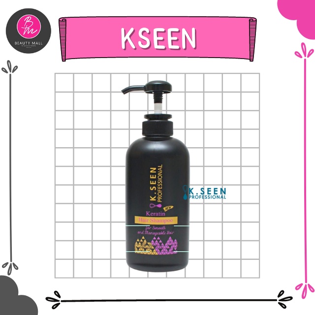 K.SEEN keratin hair shampoo เคซีน เคราติน แชมพู