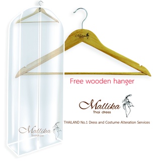 Free high quality Wooden Hanger  from Mallika Thaidress.Because we understand that you need a hanger strong enough to ta