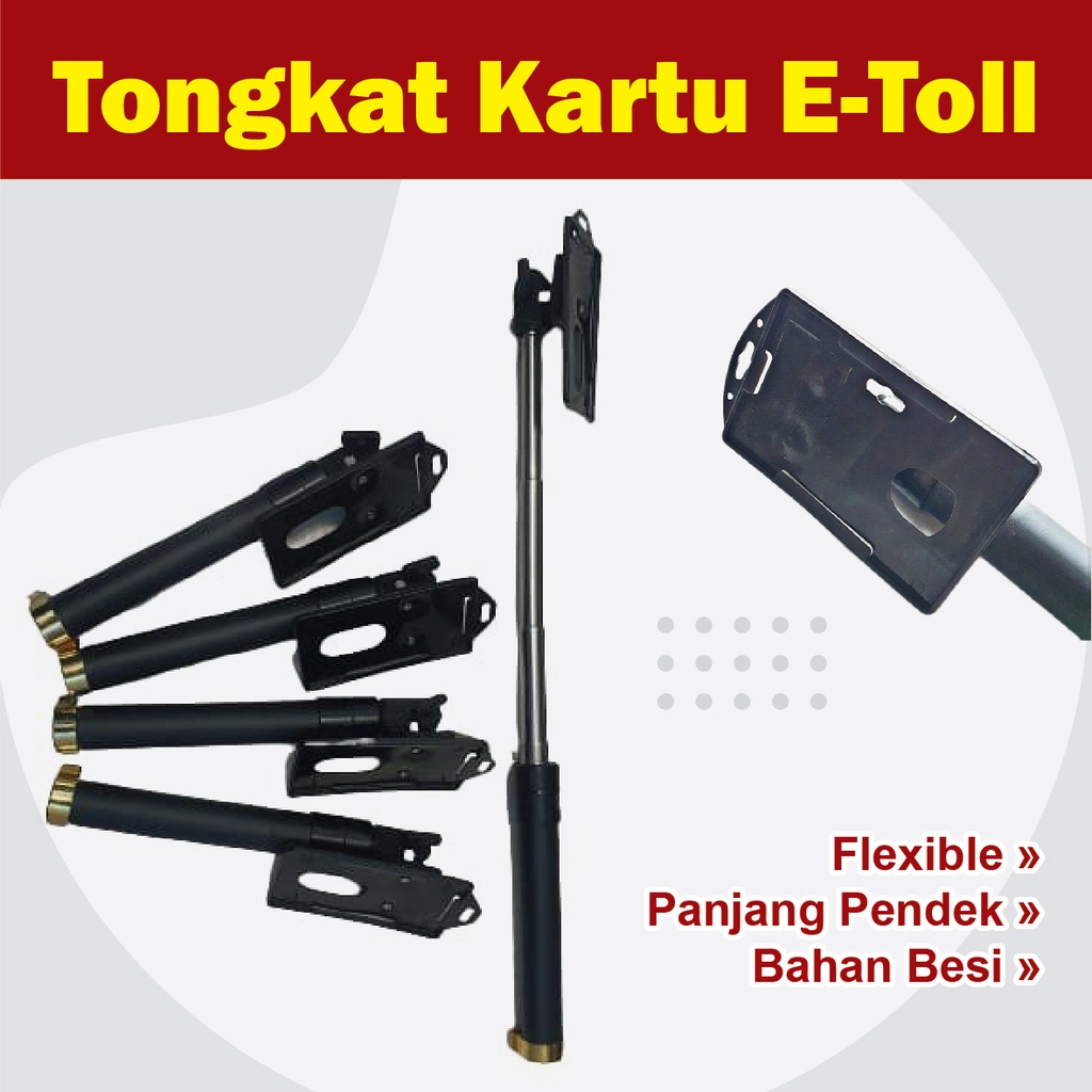 Rc - E-Toll Stick - E Toll Toll Card Stick เหล็กยืดหยุ่นยาวสั้น Tong Toll Stick สามารถใช้สําหรับ Emo