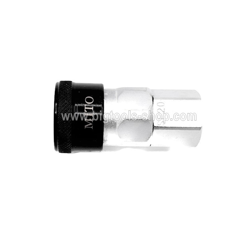 MITO : คอปเปอร์ลม หัวดำ เกลียวใน ขนาด 1/4″ PT(SF20), 3/8″ PT(SF30), 1/2″ PT(SF40) ราคา ถูกที่สุด ดีลบีเคเค แกลเลอรีภาพที่ 2