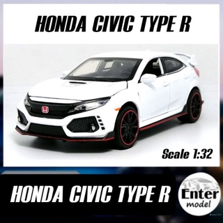 โมเดลรถ​ HONDA CIVIC FK TYPE​ R [งานลิขสิทธิ์​แท้จาก MINIAUTO​ จัดส่งจากไทย🇹🇭]​ เปิด​ได้​หลา​ยส่วน​ สเกล 1/32 Hit