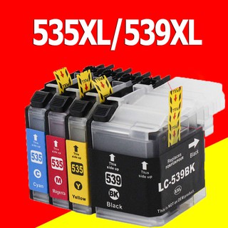 Brother LC 535XL LC 539XLตลับหมึก LC535XL LC539XL หมึก ตลับหมึกที่รองรับสำหรับ Brother DCP-J100 / J105 / MFC-J200