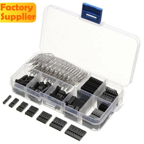 ชุดอุปกรณ์เชื่อมต่อจัมเปอร์ Male + Female Wire Jumper Pin Header พร้อมกล่อง 310 ชิ้น 2 . 54 มม .