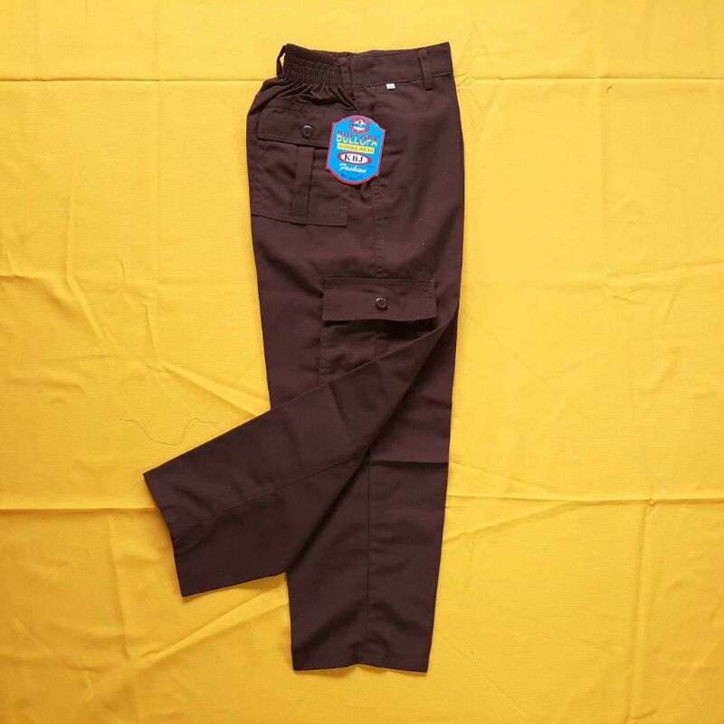 กางเกงโรงเรียนลูกเสือ Pdl Cargo Long Kempol Elementary School Middle School High School